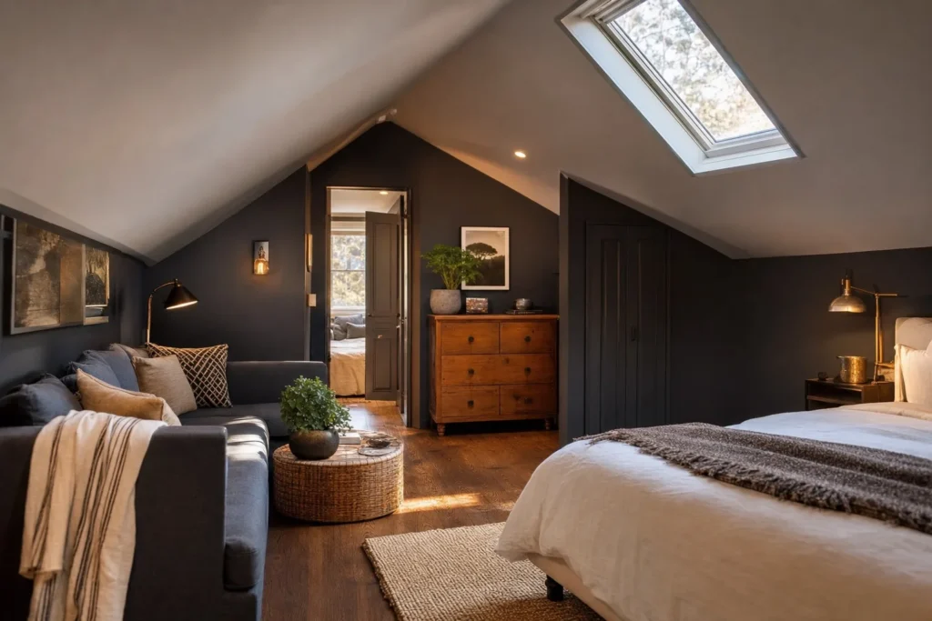 Attic conversion suite in Queens, NY by CityCore Builders