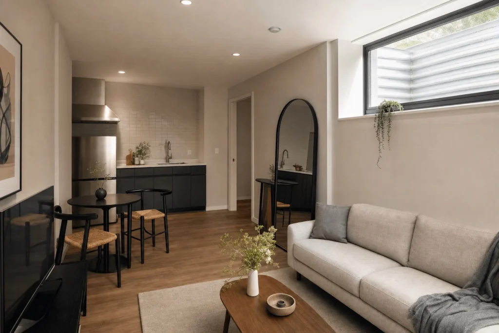 Legal basement apartment in Queens, NY by CityCore Builders