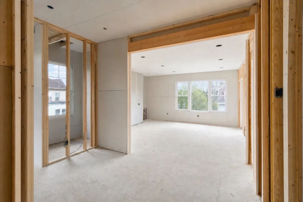 Queens home renovation in progress