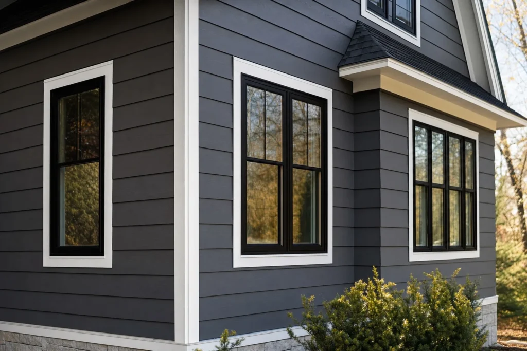 Exterior during a Queens renovation by CityCore Builders