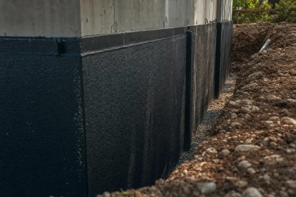 Foundation during a Queens renovation by CityCore Builders