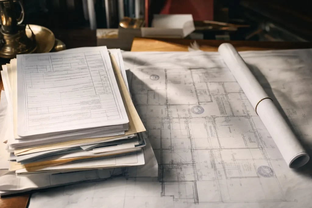 Permits during a Queens renovation by CityCore Builders
